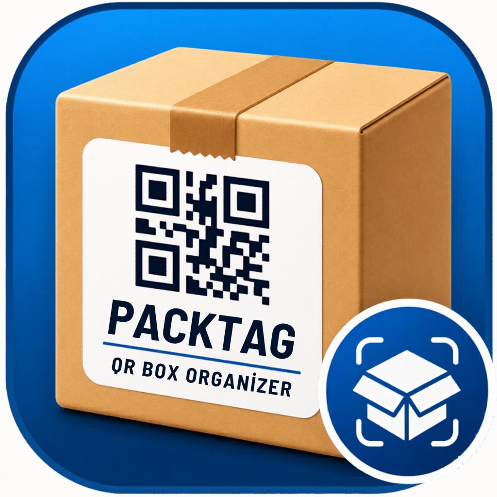 PackTag QR Box Organizer